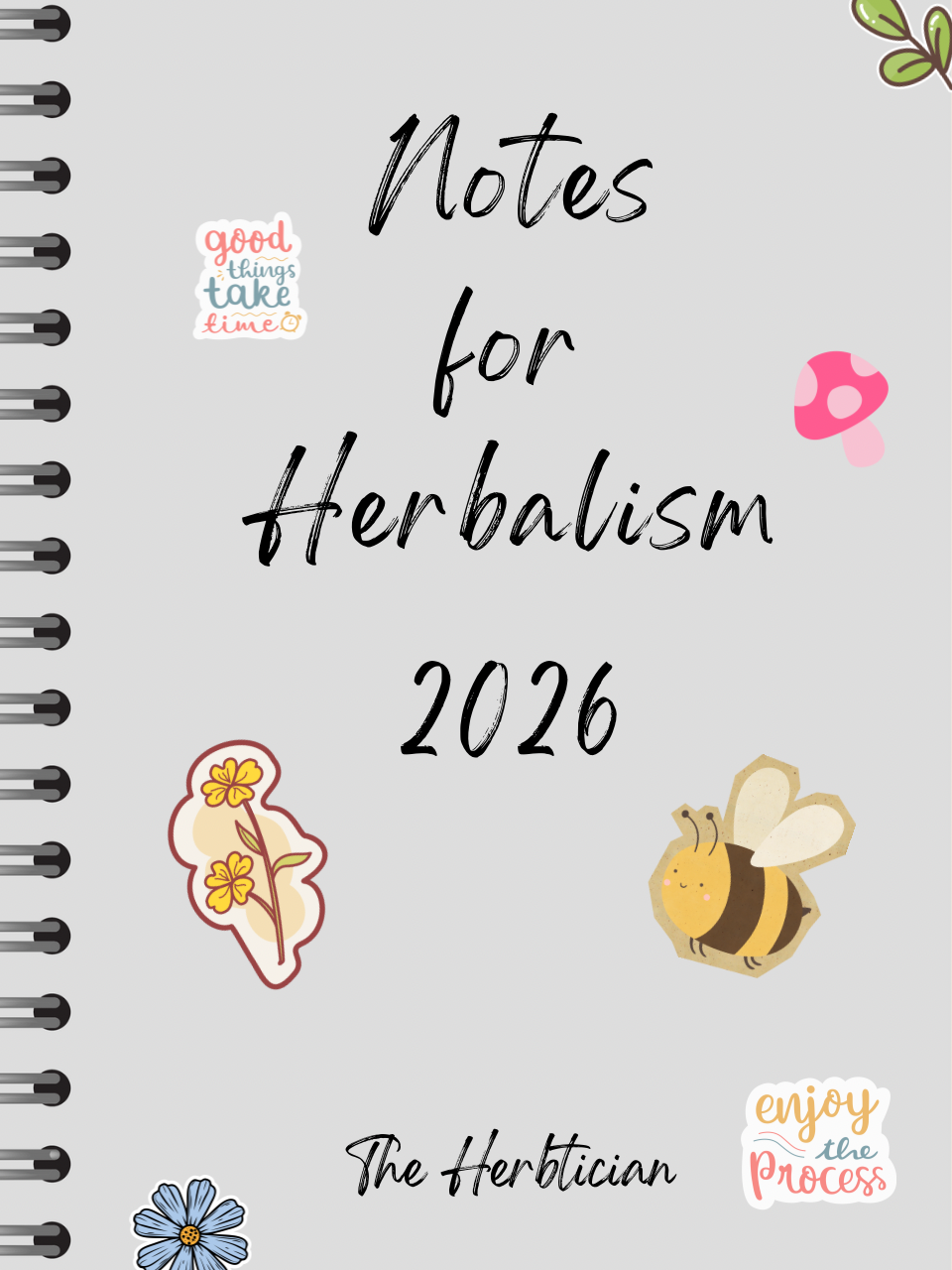 Notes For Herbalism 2026